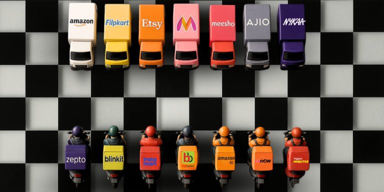 Blinkit, Zepto, Instamart and other quick commerce platforms are in a combat with traditional established e-commerce platforms like Amazon and Flipkart. One move and it is check mate