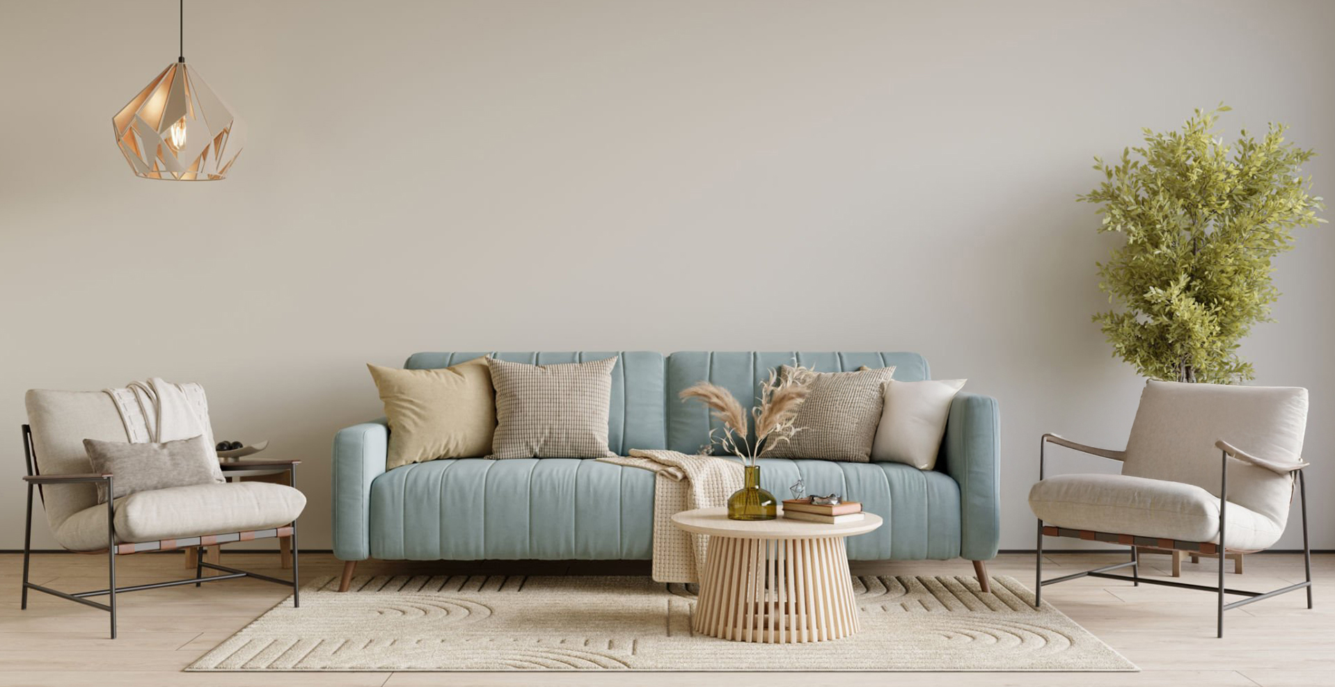 Furniture warehouse — placeholder mockup image